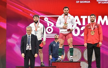 Milli halterci Hakan Şükrü Kurnaz, Avrupa Şampiyonası'nda bronz madalya kazandı